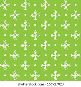 Seamless texture with snowflake.