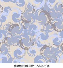 Seamless texture from spiral smears.