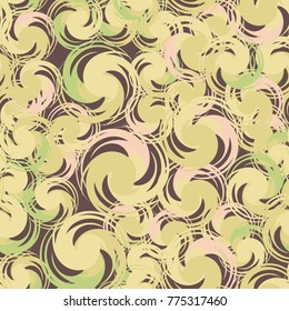 Seamless texture from spiral smears.