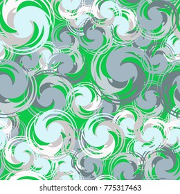 Seamless texture from spiral smears.