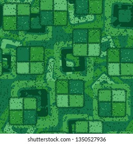 Seamless texture. Square checkered patches on abstract background.