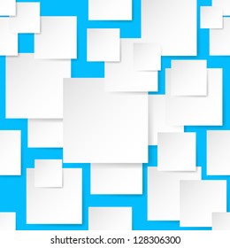 Seamless texture square. Illustration for creative design on blue background.