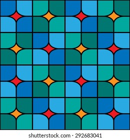 Seamless texture with squares. Abstract background