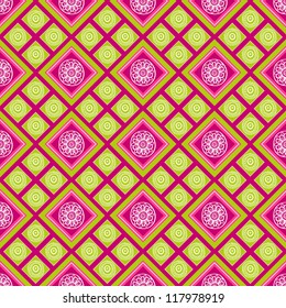 Seamless texture with squares, mosaic endless pattern.