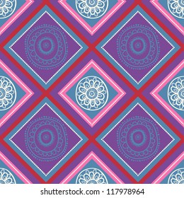 Seamless texture with squares, mosaic endless pattern. geometric pattern