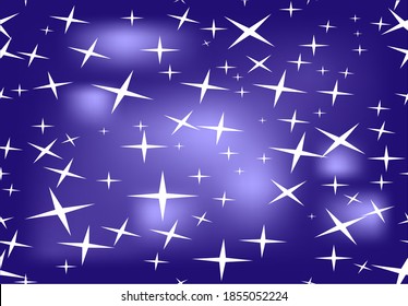 seamless texture of a starry sky. 10 EPS