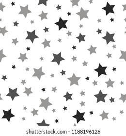 Seamless texture of a Stars. Vector illustration. Stars vector background.