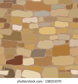 seamless texture of stone wall