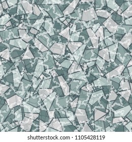 Seamless texture with a superimposed grid composed of five-pointed stars.