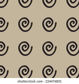 seamless texture with swirls, illustration