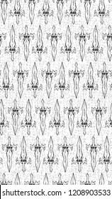 Seamless texture with a sword and dagger. Repeating middle ages style pattern. Can be used as wallpaper, desktop, wrapping, fabric or background for your blog, covers, cards.