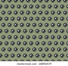 Seamless texture with the symbol of yin-yang