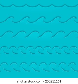 Seamless texture of the symbolic image of waves