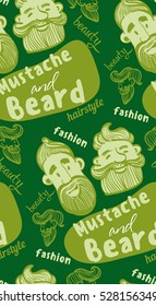seamless texture, text, mustache, beard, hair, beauty, fashion, funny men