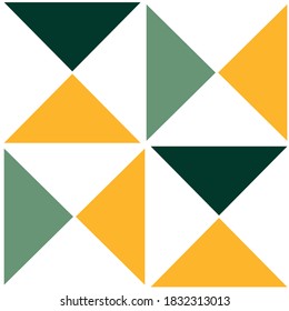 Seamless Texture. Triangle Seamless Background with Triangle Shapes of Different colors. Textile, Fabric, Paper, Wallpaper Print Template for Business Broshure, Cover Book. Template for Your Design