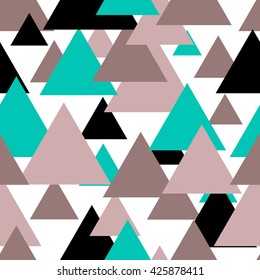seamless texture with triangles