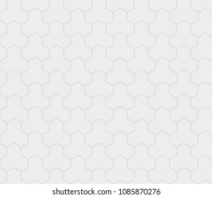 Seamless texture or trihex pattern vector design. Concrete paver block pavement floor or brick for landscape, outdoor, garden by paving on ground. That patio, sidewalk, road, street, driveway or path.