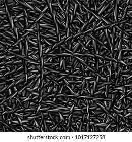 Seamless texture of twisted herbal tea Kuding