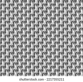 Seamless texture - vector brush stroke weaving
