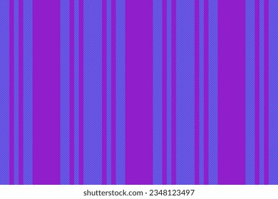 Seamless texture vector of pattern fabric vertical with a lines background stripe textile in purple and blue colors.