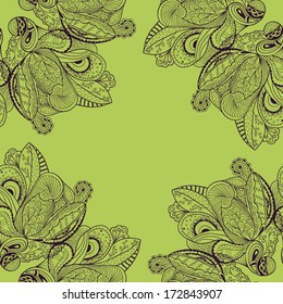 Seamless texture vector pattern. Hand-drawn doodle sketch 