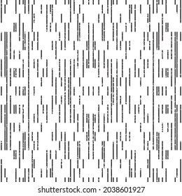 Nahtlose Textur mit vertikalen schwarzen Segmenten. Nahtlose Vektorgrafik eps10.
