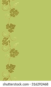 Seamless texture with vines.