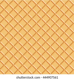 seamless texture of waffles. Easy to change colors.