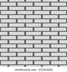 seamless texture walls of white brick vector background