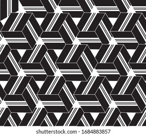 Seamless texture with white segments(cube)