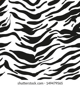 Seamless texture of white tiger skin