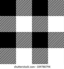 Seamless texture with wide tartan
