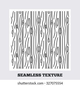 Seamless texture. Wood lines texture. Stripped geometric seamless pattern. Modern repeating stylish texture. Flat pattern on white background. Vector