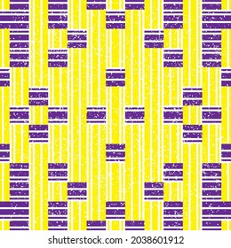 Seamless texture with yellow and violet bands. Seamless vector illustration eps 10.