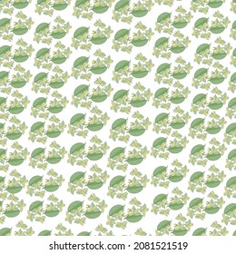 Textura sin inconvenientes para tu diseño. Fondo floral de mano. La ilustración se puede utilizar para plantillas, fondo de pantalla. 