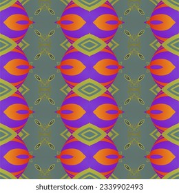 Seamless textured abstract background in blue green yellow and orange colors