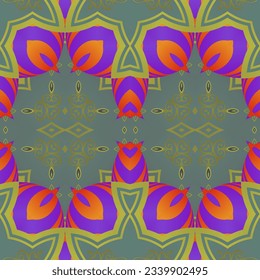 Fondo abstracto sin texturas en colores azul verde amarillo y naranja