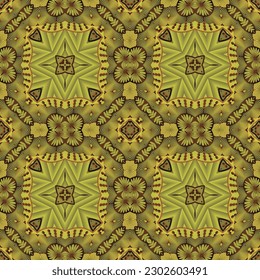 Fondo abstracto sin textura en color marrón combinado con oro amarillo