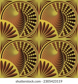 Fondo abstracto sin texturas en tonos marrones y dorados