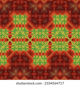 Fondo abstracto sin texturas en tonos rojos y amarillos verdes