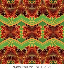 Fondo abstracto sin texturas en tonos rojos y amarillos verdes