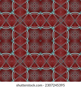 Seamless textured abstract background in maroon red combined with blue