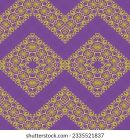 Seamless textured abstract background in red, purple and golden yellow colors