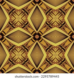 Fondo abstracto sin textura en dorado amarillo combinado con marrón