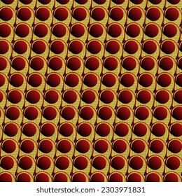 Seamless textured abstract background in yellow combined with red