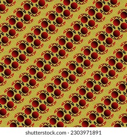 Fondo abstracto sin textura en amarillo combinado con rojo