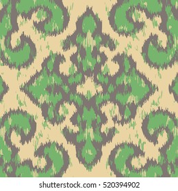 Seamless textured damask pattern