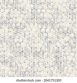 Nahtlose strukturierte Blütenmuster. Abstrakter Hintergrund mit schönen Winterblumen auf grauem Hintergrund, weiße Blumen.