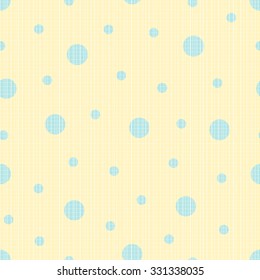 Seamless textured polka dot pattern: floral; striped. Endless Delicate patterns can be used for wallpaper, pattern fills, web page background, surface textures. Vector  illustration