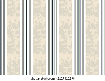 Seamless textured striped pattern in grey stripe and beige texture colors. Vector illustration,vector grunge stripes vertical seamless vector.